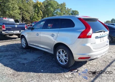 2016 Volvo Xc60 T5 Drive-E Premier из США, поврежденный, VIN YV440MDK5G2907777